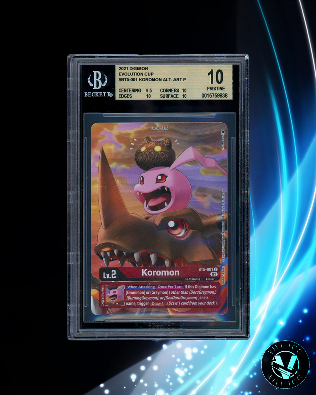 Koromon Promo - Evolution Cup - BGS 10