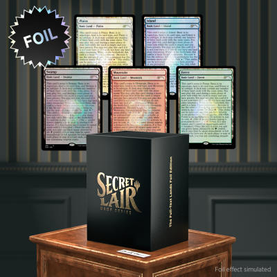 The Full-Text Lands Foil Edition - Secret Lair